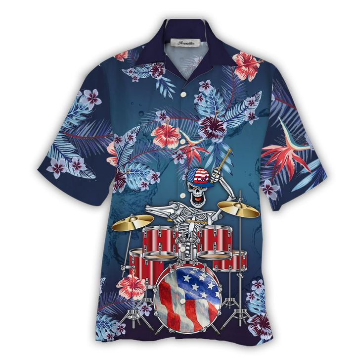 Drum Hawaii Shirt Unisex Adult Ha99815