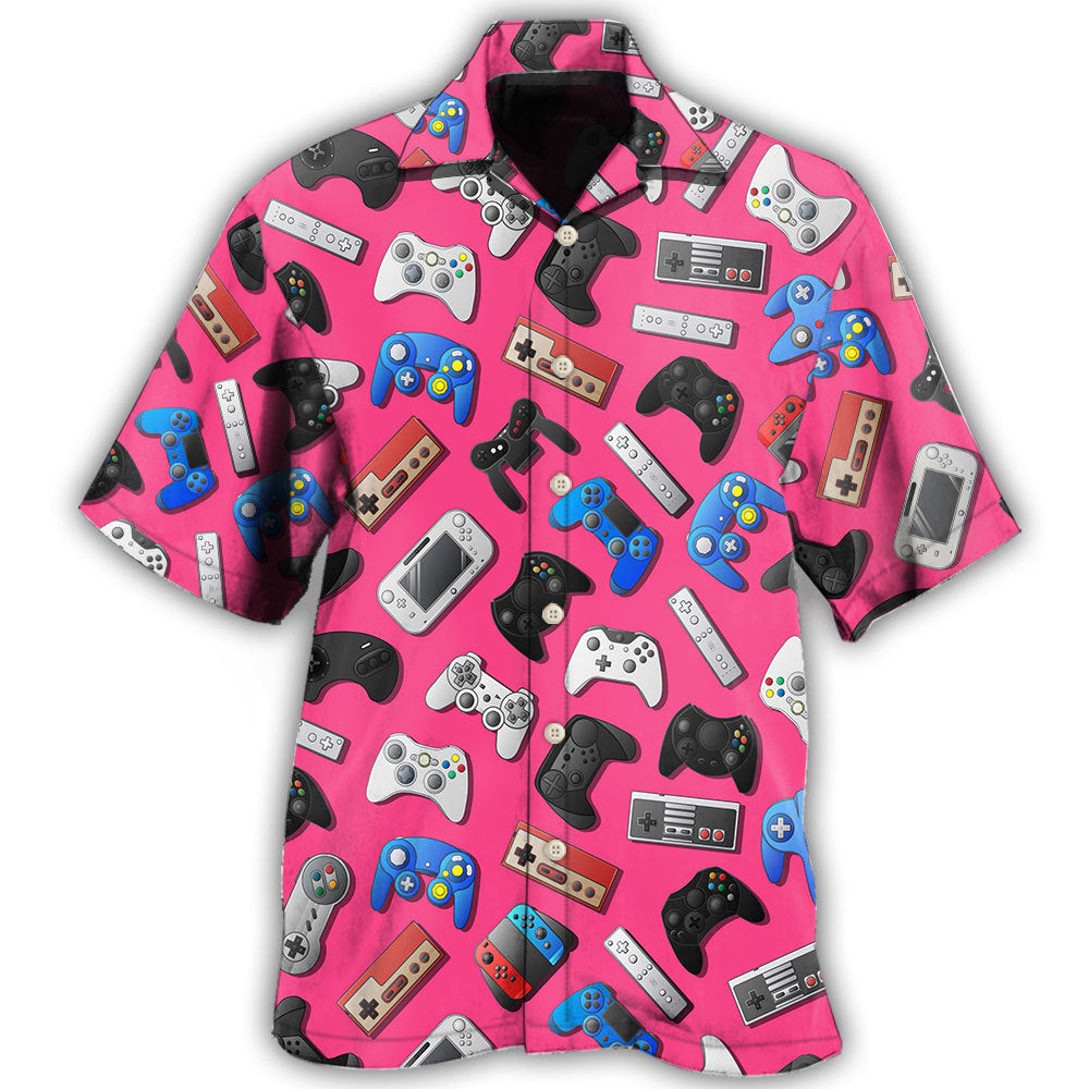 Video Game Pink Style Hawaii Shirt Ha61159