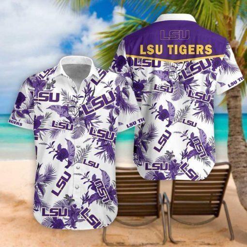 Beach Shirt Lsu Tigers Football Hawaiian Shirt