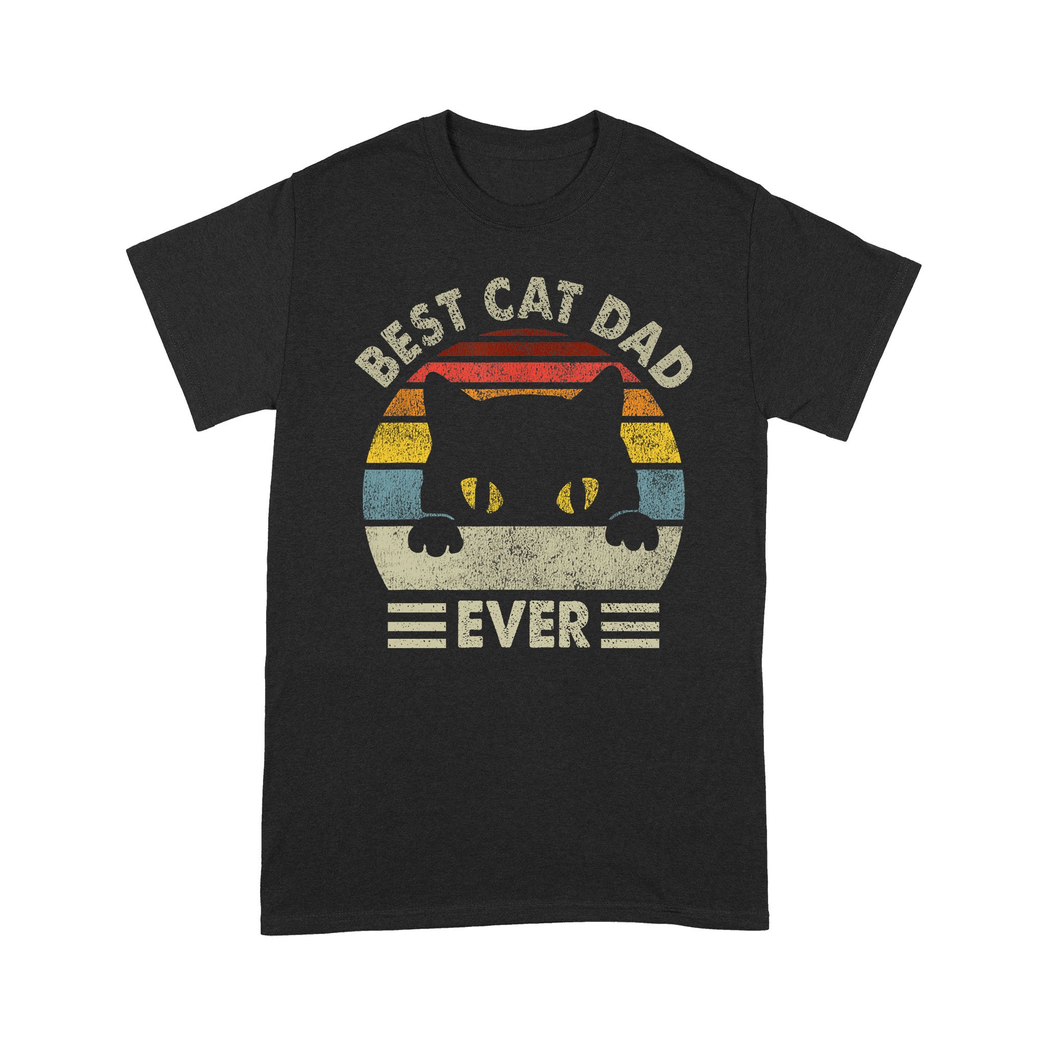 Best Cat Dad Ever T-Shirt, Cat Dad Shirt Vintage Gift For Boy, Men Love Cat Father’s Day Gift Chipteeamz – TNN505 D05