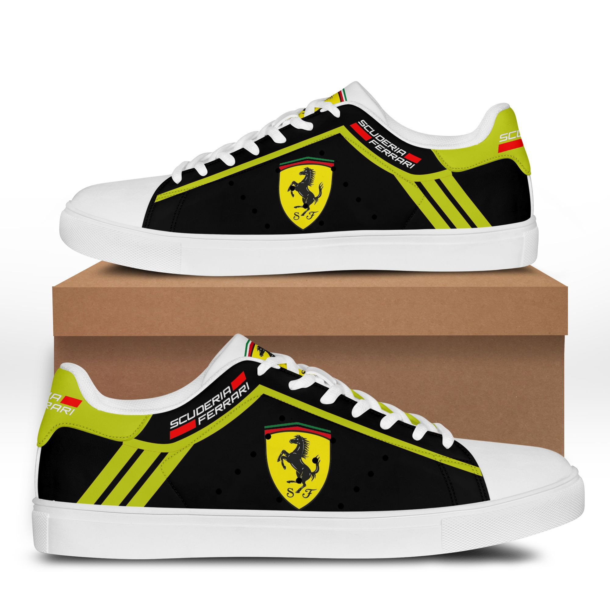 Scuderia Ferrari Sneaker Shoes Ver 1 (Yellow)