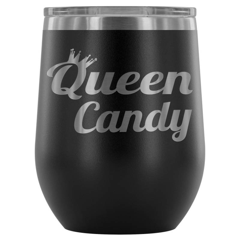 Queen Candy 12oz. Stemless Wine Tumbler