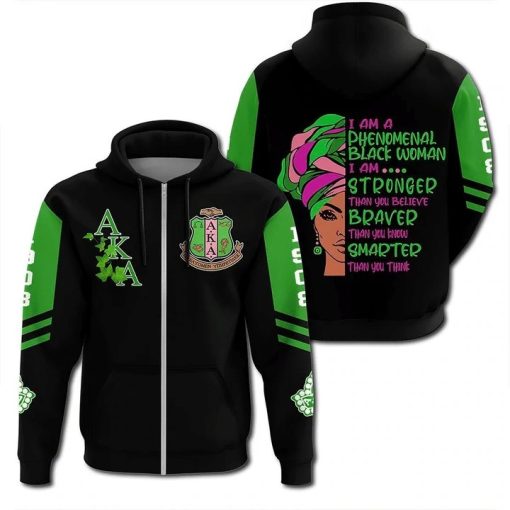 Alpha Kappa Alpha Phenomenal Zip Hoodie