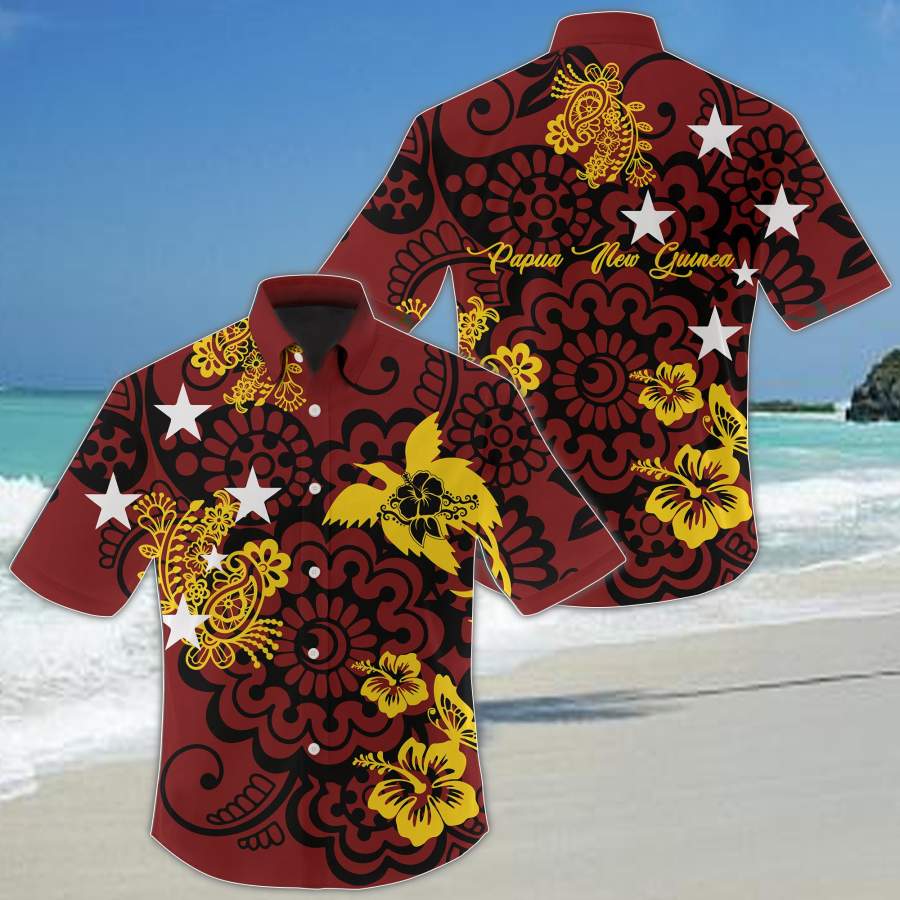 Papua New Guinea Hawaii Shirt 2 Ha67426