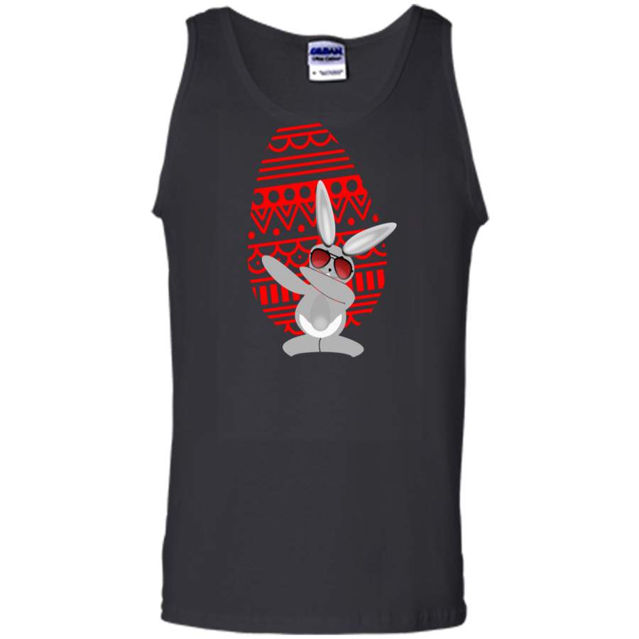 Dabbing Hip Hop Bunny Easter Egg Shirt Dab Rabbit Dance Tank Top