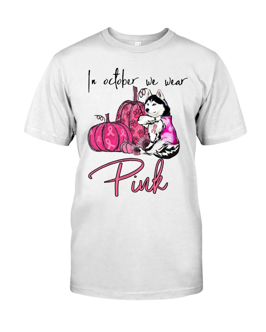 Husky – We Wear Pink Classic T-Shirt