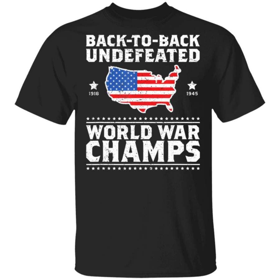 Back To Back Undefeated World War Champs Gift Coffee Mug Unisex Men Women Tshirt