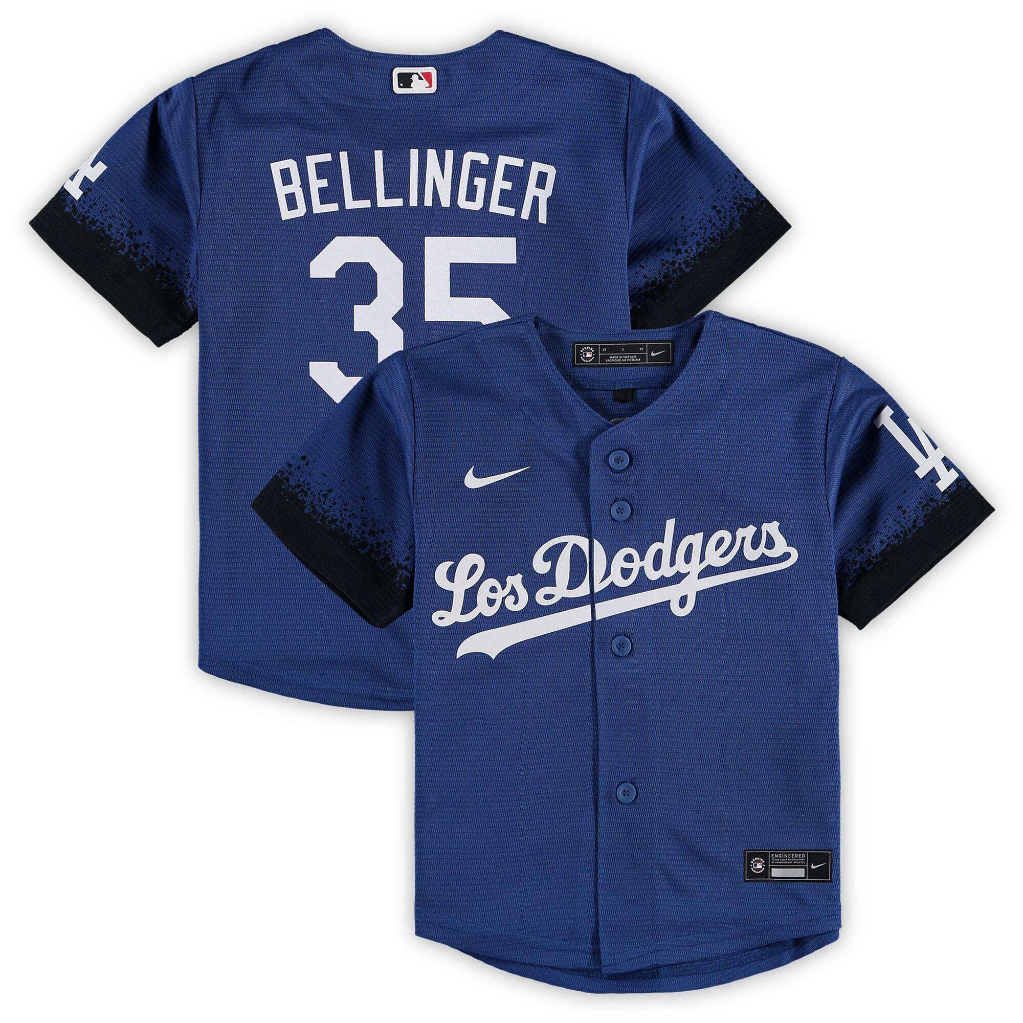 Cody Bellinger Los Angeles Dodgers Toddler City Connect Replica Player Jersey – Royal MLB