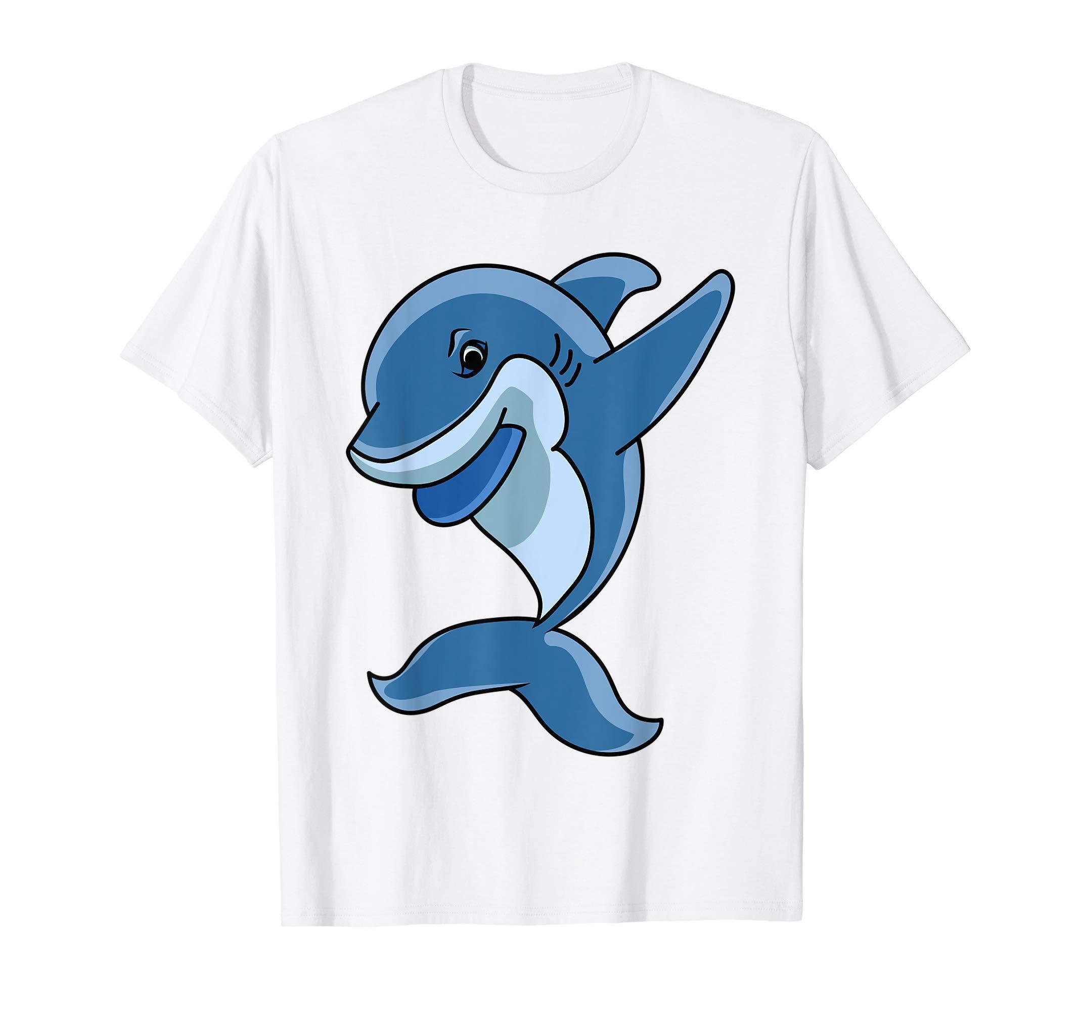 Dabbing Shark Shirt Cute Dancing Sea Creature Tee Gift