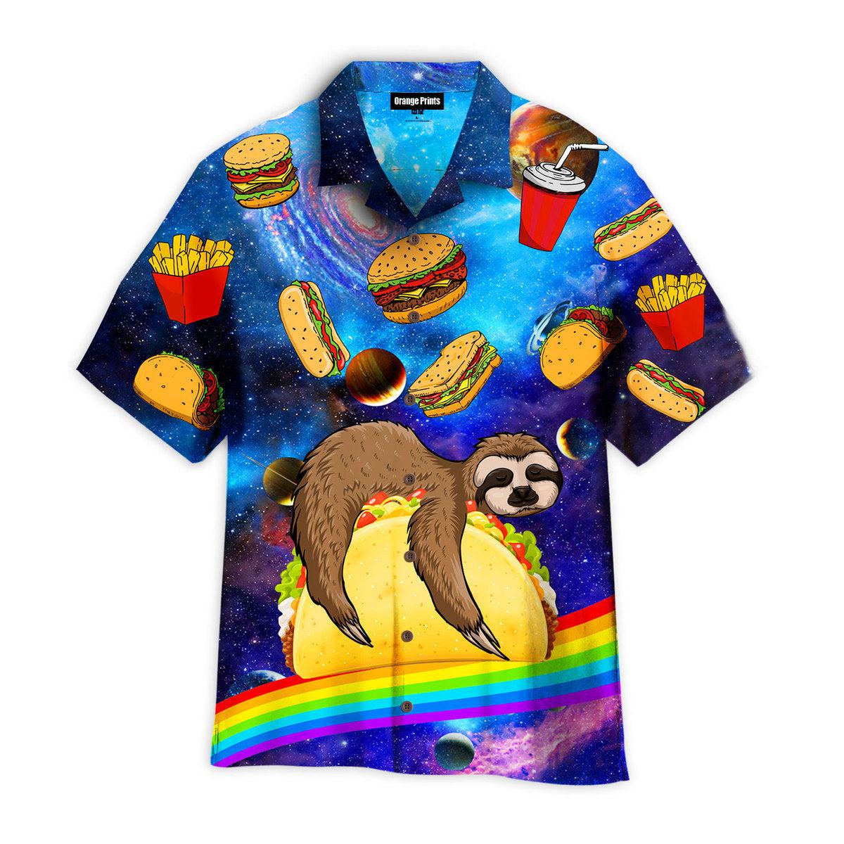 Taco Sloth Amazing In Galaxy Hawaii Shirt For Men And Women Ha9072