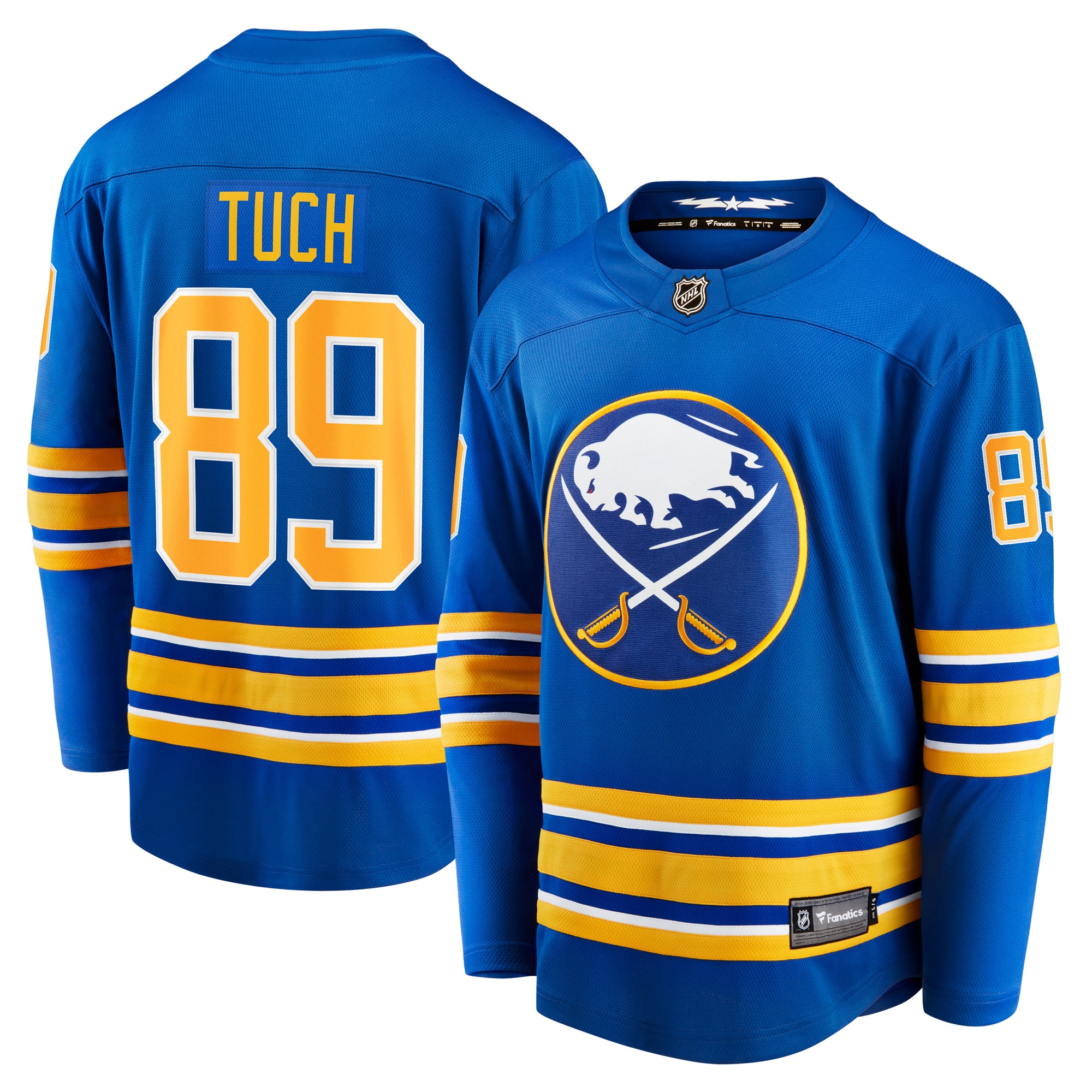 Alex Tuch Buffalo Sabres Branded Home Breakaway Player Jersey – Royal