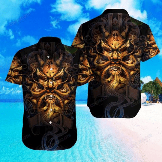 Japanese Mask Hawaii Shirt Ha91189