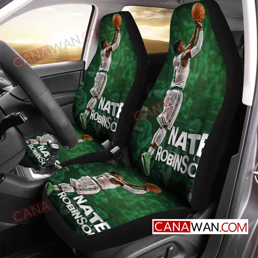 Boston Celtics Style039 3D Customized Personalized Car Seat Cover