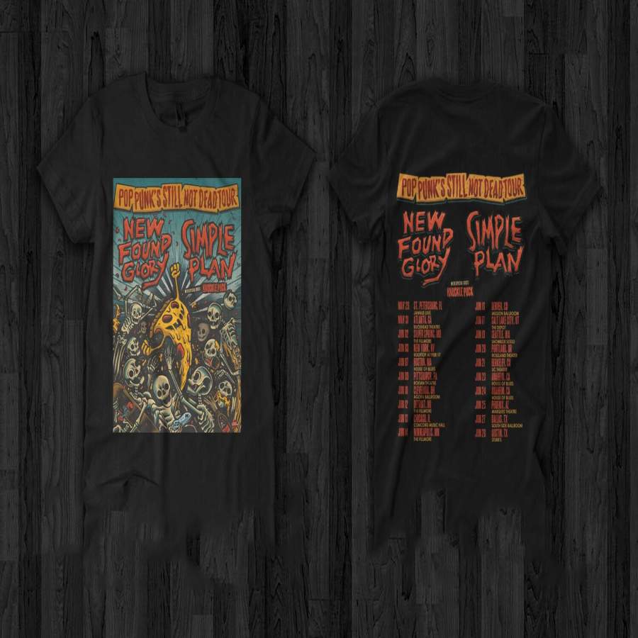 new found glory tour merch