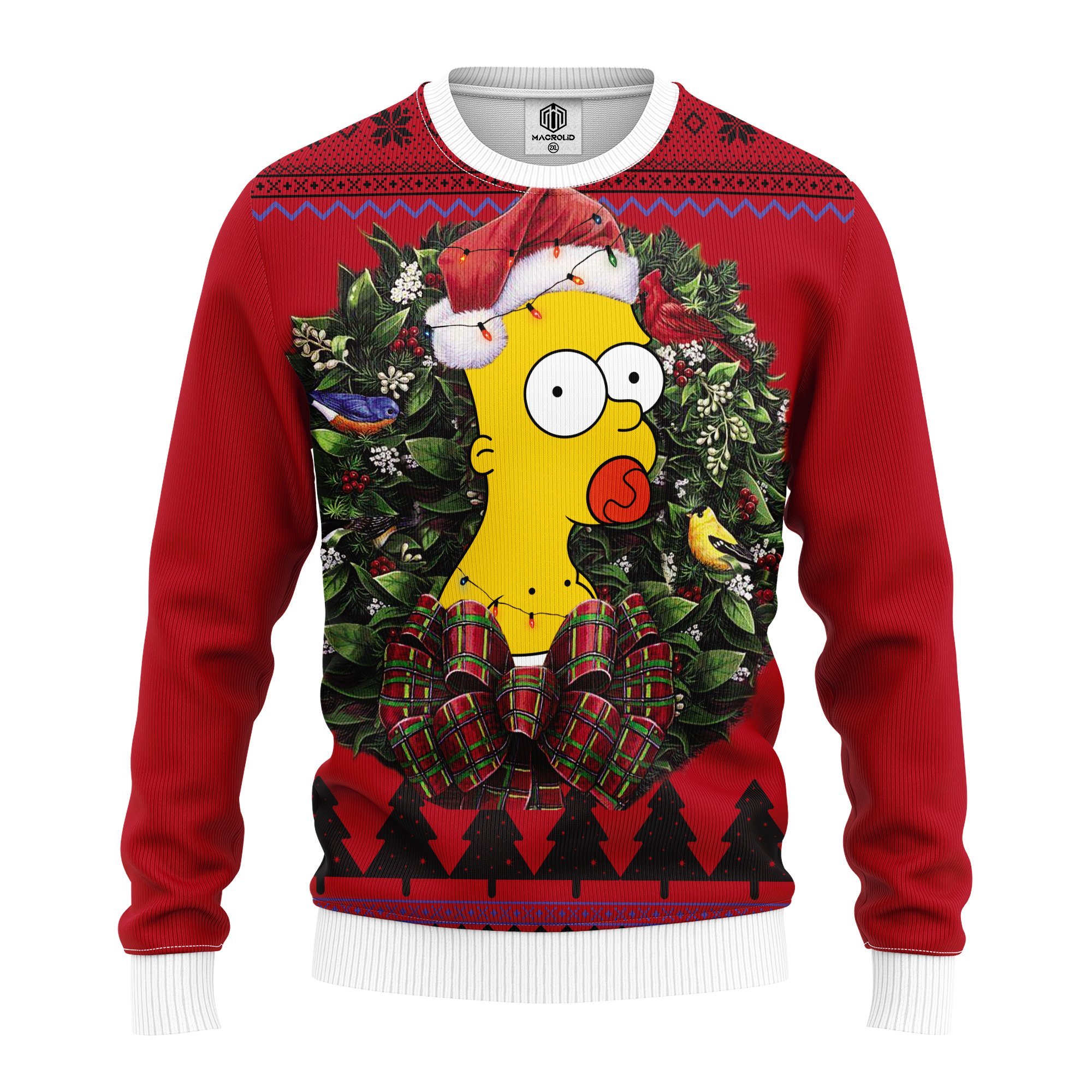 Bart Simpson Baby Noel Mc Ugly Christmas Sweater – thanksgiving gift