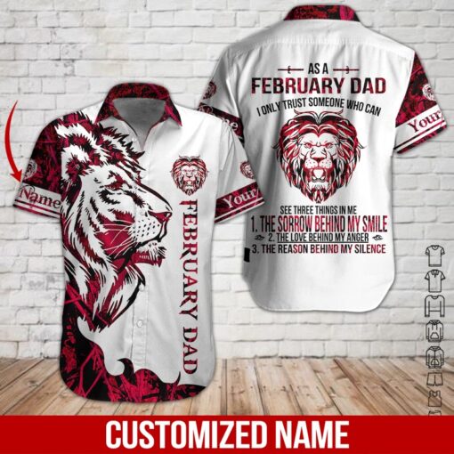 February Dad Custom Hawaiian Shirt | For Men & Women | Hn1756