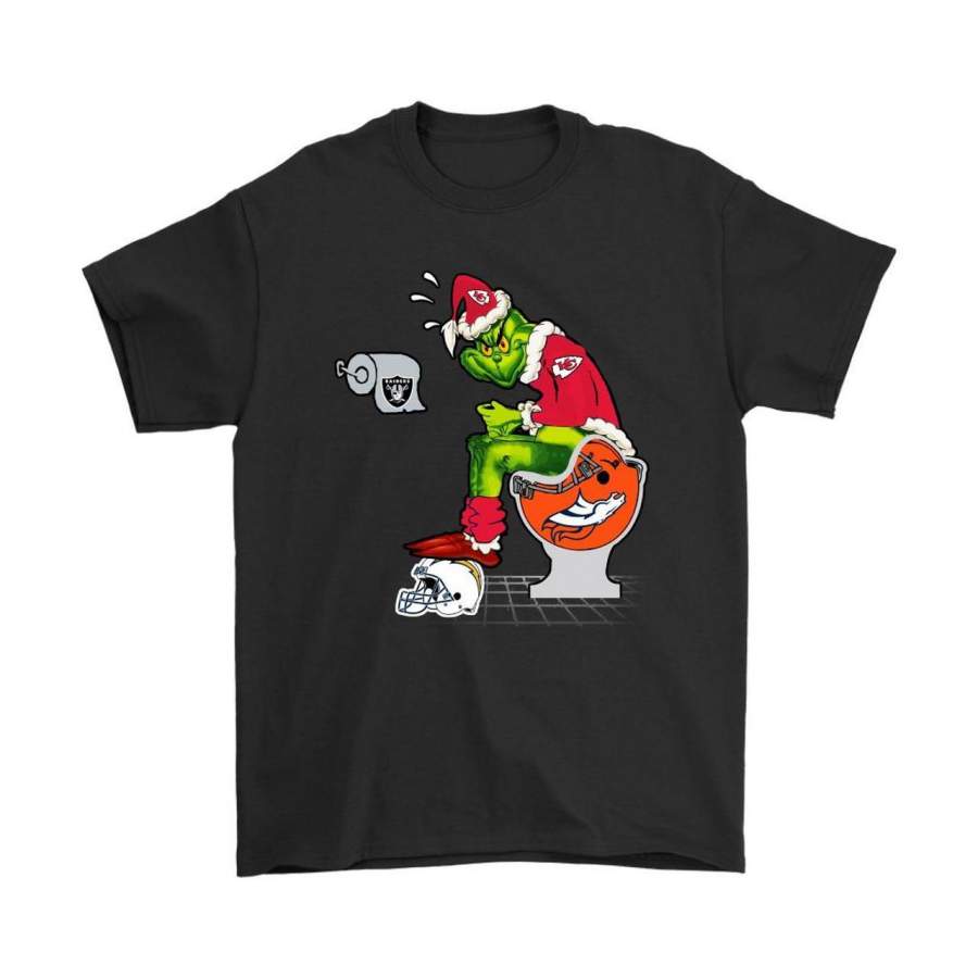 The Grinch Kansas City T-shirt All Over Print For Unisex