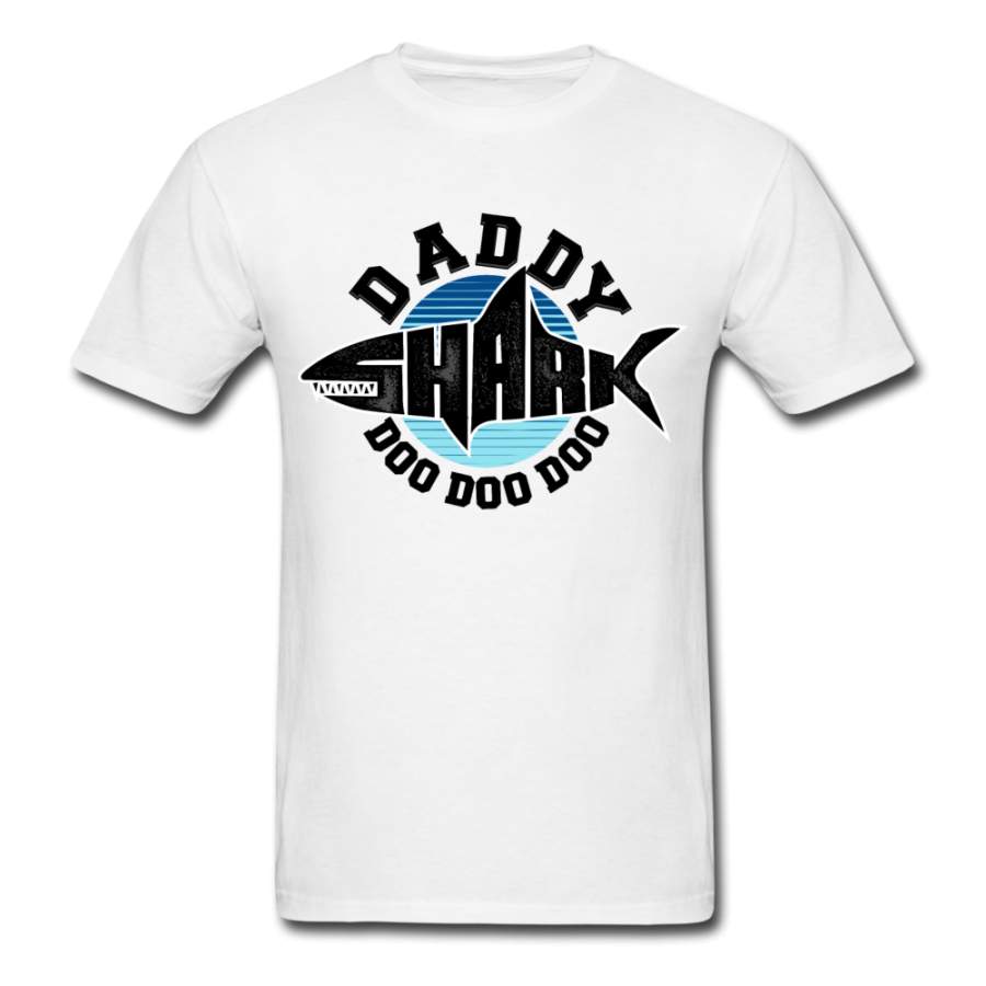 Daddy Shark Doo Doo Doo Funny Tee Men’s T-Shirt