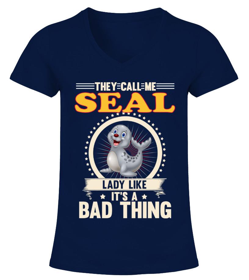 Seal Animals Lover T Shirts C-4Nbby