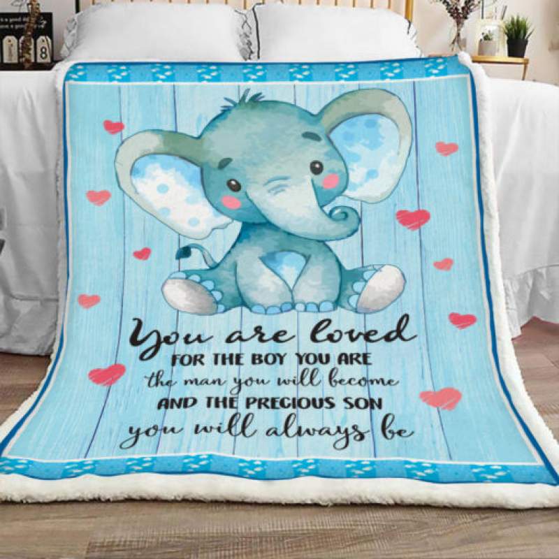 Elephant Sherpa Blanket JR1601 77O53