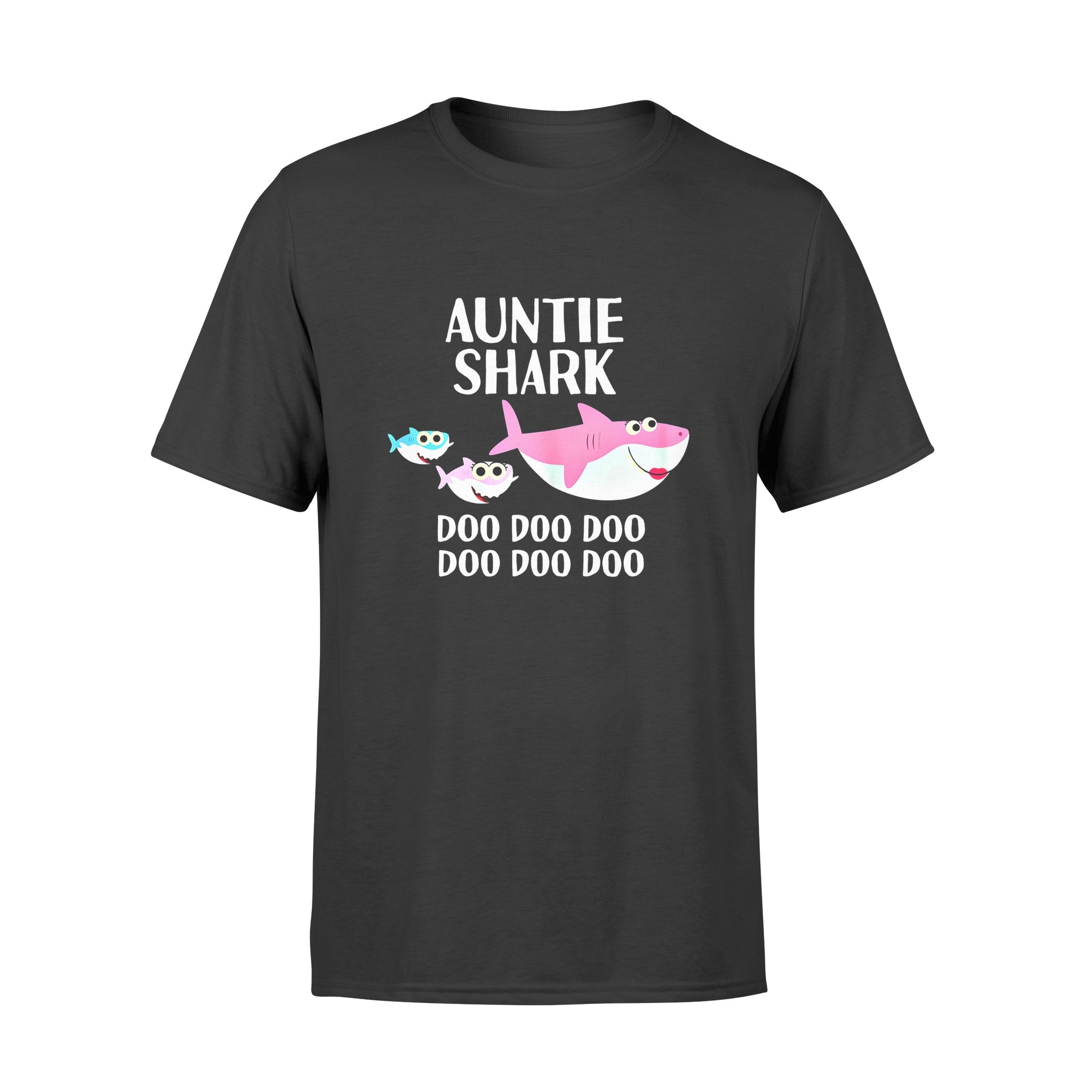 Animals gift idea Womens Auntie Shark Doo Doo Shirt Halloween Christmas T-Shirt – Standard T-shirt