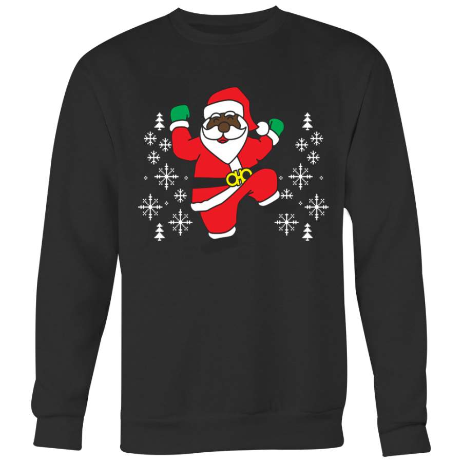 2 Chainz ugly Christmas sweater dancing Santa T-shirt