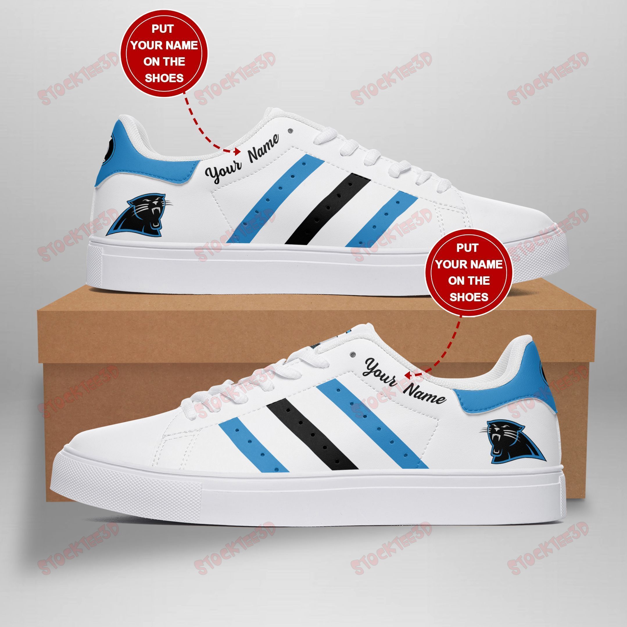 Carolina Panthers Personalized Ss Custom Sneakers 108