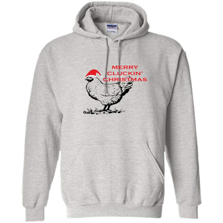 Merry Cluckin Christmas – Gildan Heavy Blend Hoodie