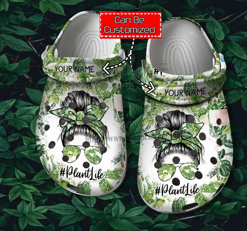 Women Garden Worker Decor Shoes Gift Grandma Mother Day- Plant Life Women Love Tree Shoes Croc Clogs Customize