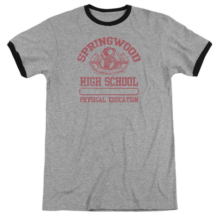 A Nightmare on Elm Street Springwood High Men’s Ringer T-Shirt