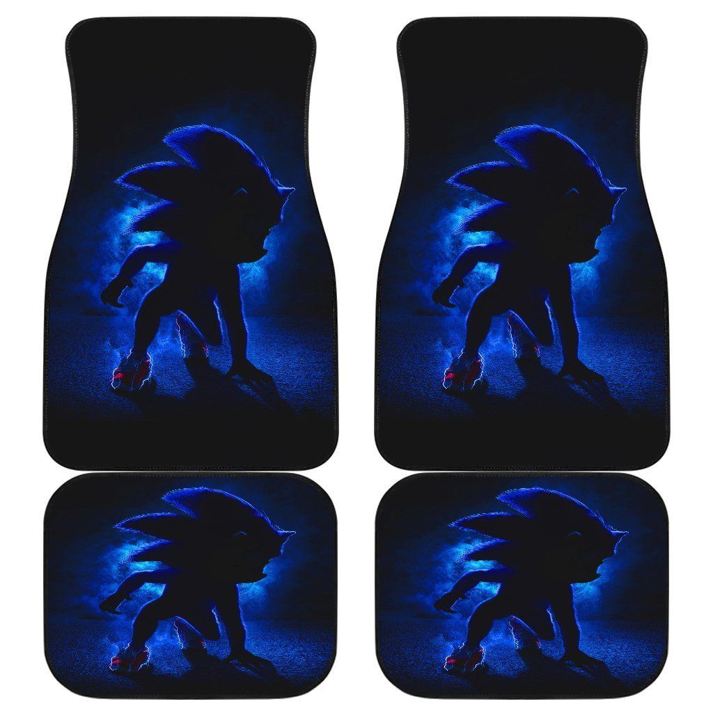 Sonic The Hedgehog 2020 Movie Car Floor Mats 191031 Personalized Car Seat Floor Mat Custom Print