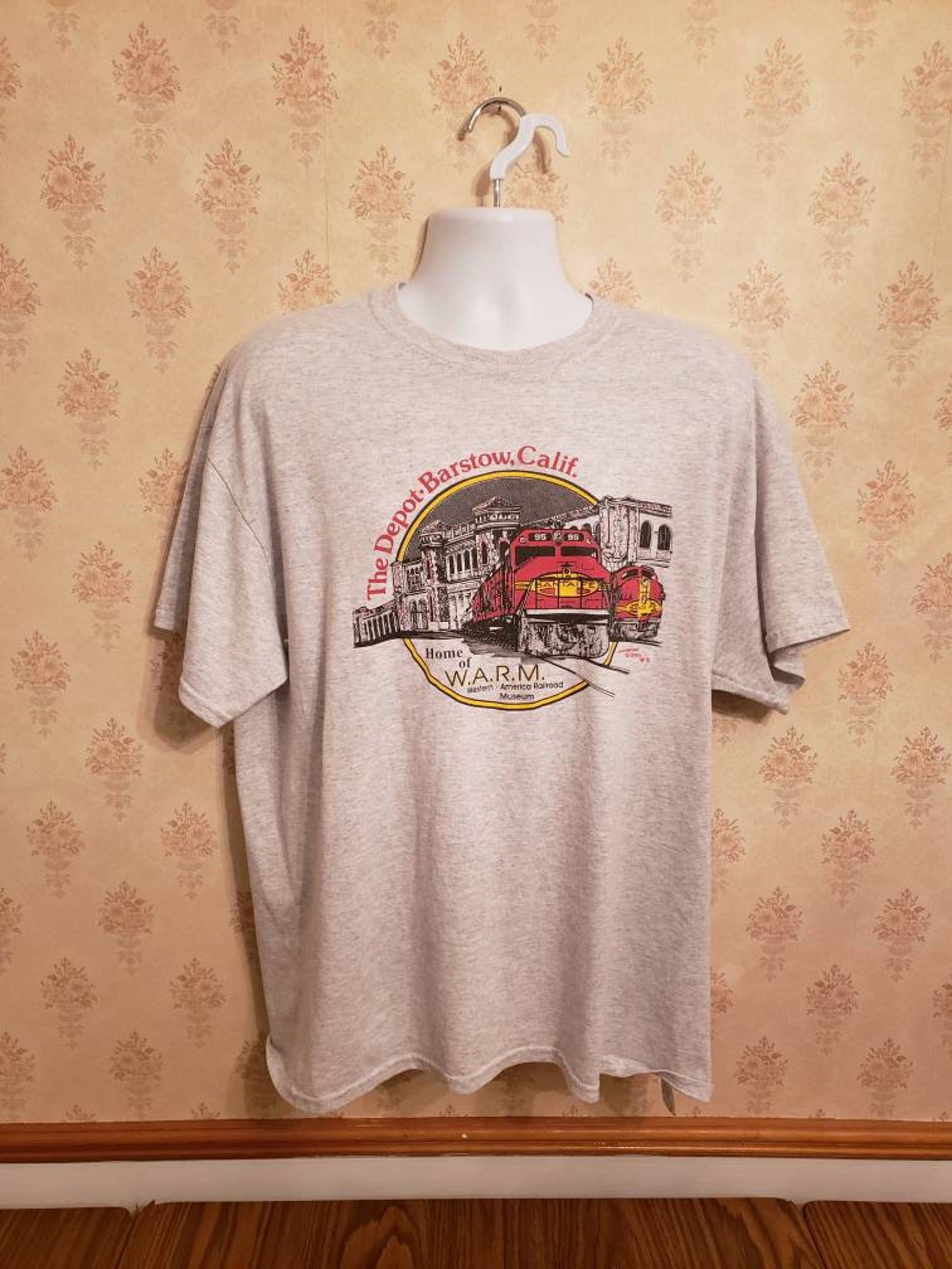 Western America Railroad Museum Of Barstow California Vintage 1990S T-Shirt