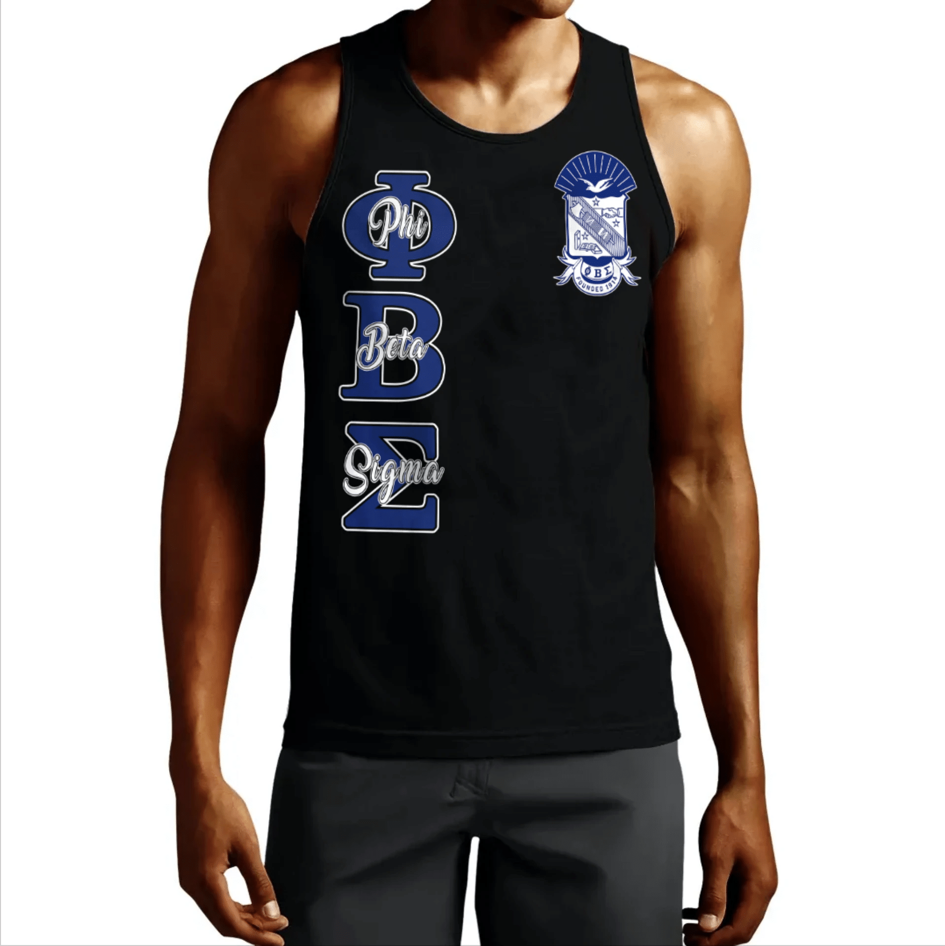 Fraternity Tank Top – Phi Beta Sigma Tank Top