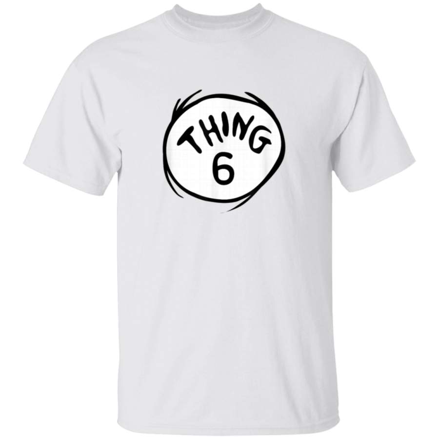 Dr Seuss Thing 6 Emblem Color Option TShirt