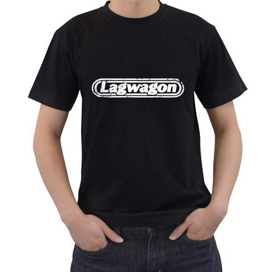 New Lagwagon Punk Rock Band Vintage Black Men’S T-Shirt Size S-3Xl Print T Shirts For Man Casual Short Sleeves