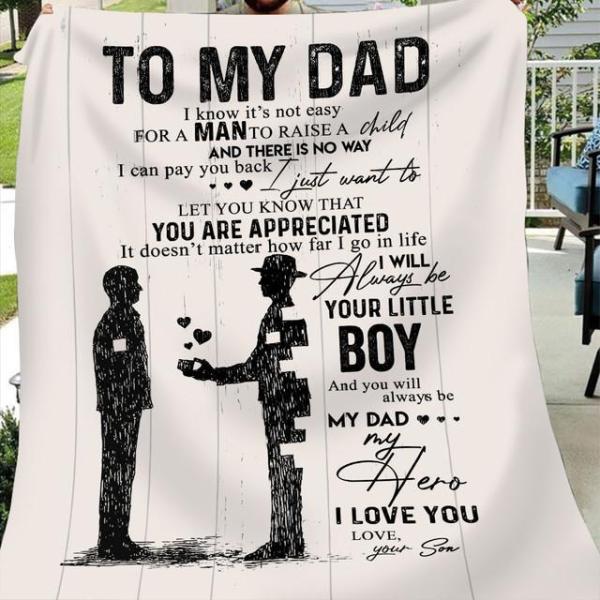 Son To Dad – You Will Always Be My Loving Mother Blanket – Gsge