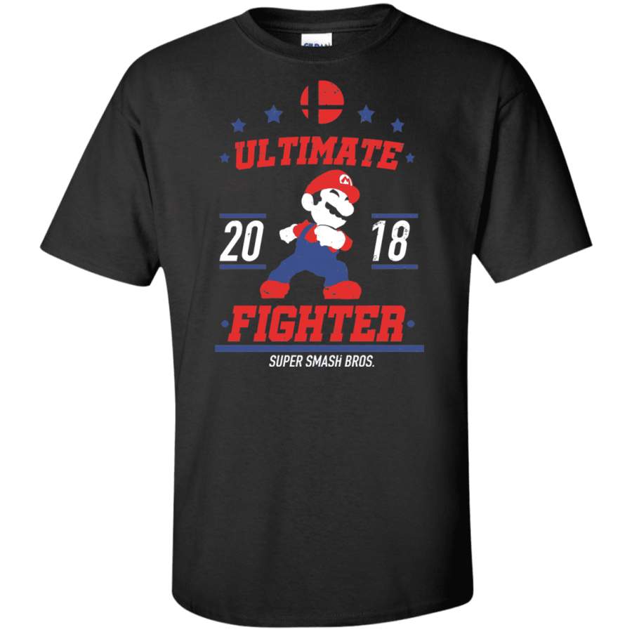 Ultimate Fighter Mario Tall T-Shirt