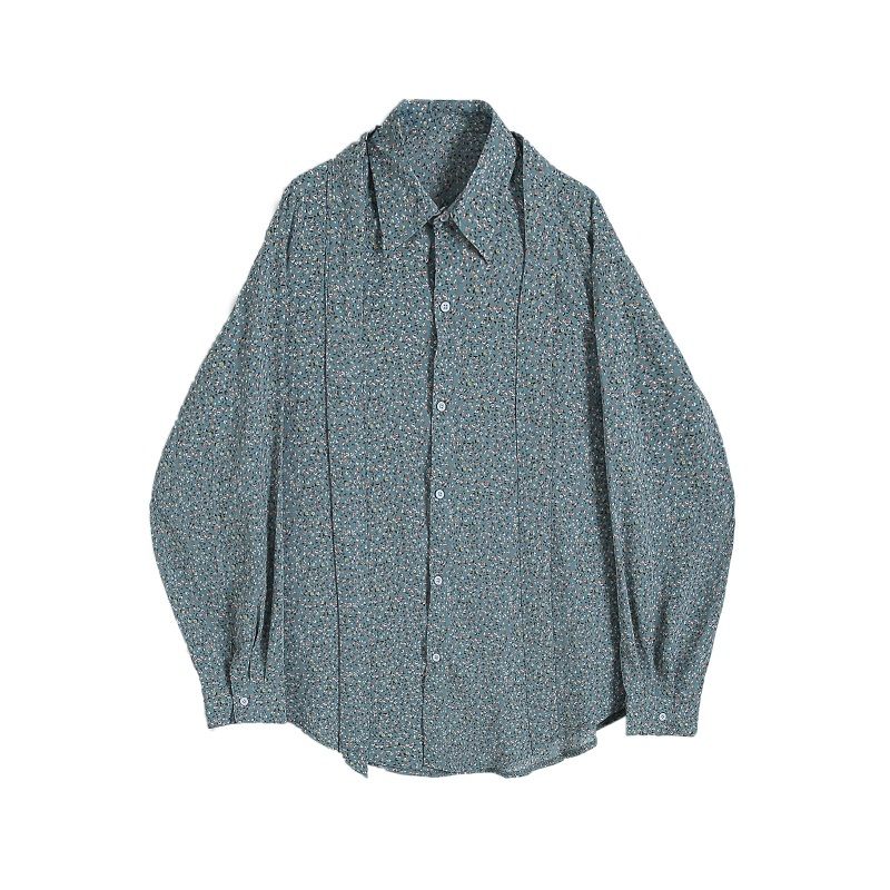 Vintage Loose Fashion Casual Long Sleeve Dress Shirts