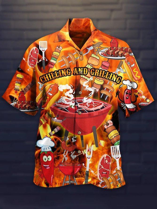 Chilling And Grilling Hawaii Shirt Ha89221