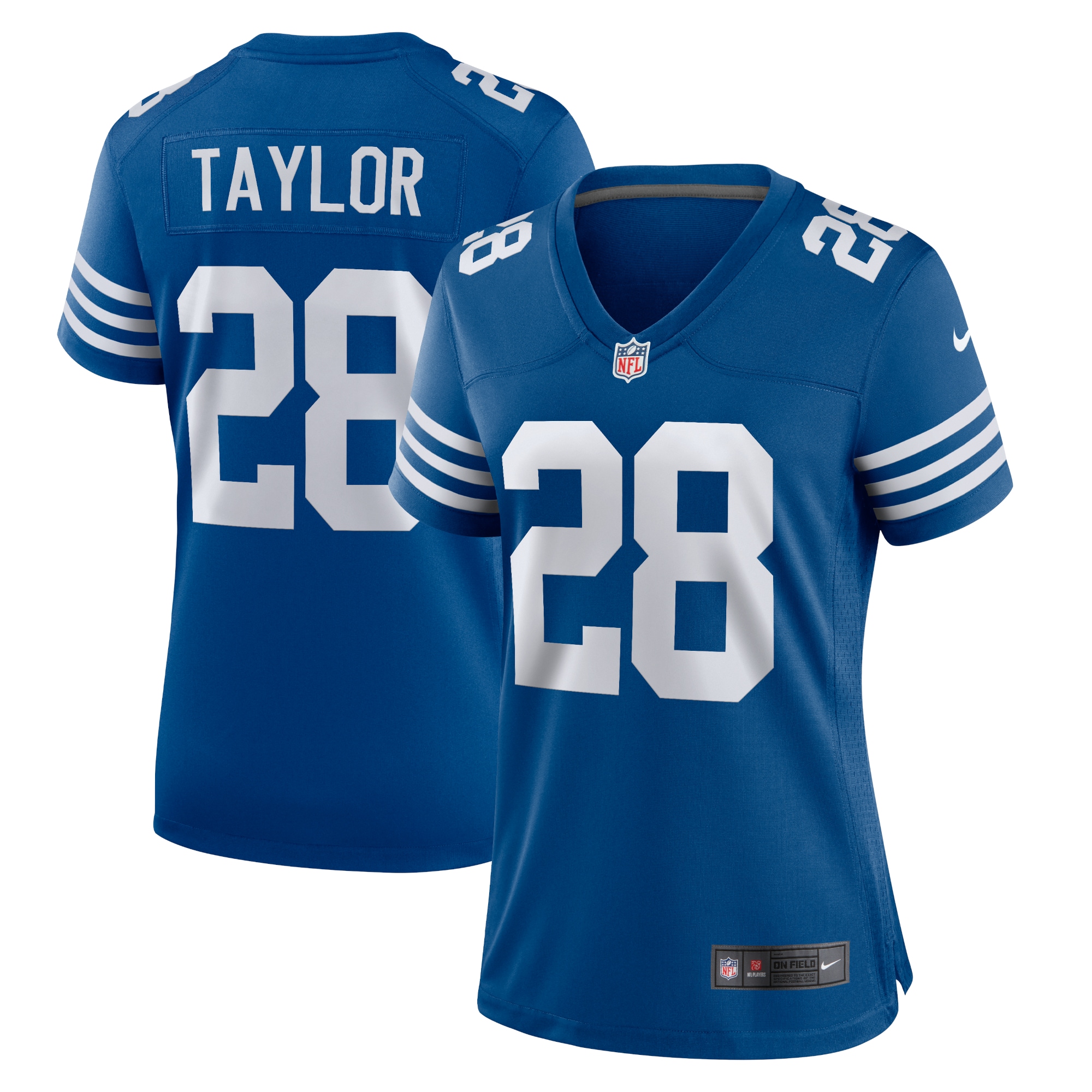 Women’s Indianapolis Colts Jonathan Taylor Royal Alternate Game Jersey