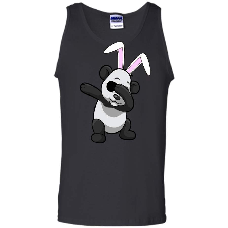 Dabbing Easter Bunny Shirt Panda Ears Dab Boys Girls Kids Tank Top