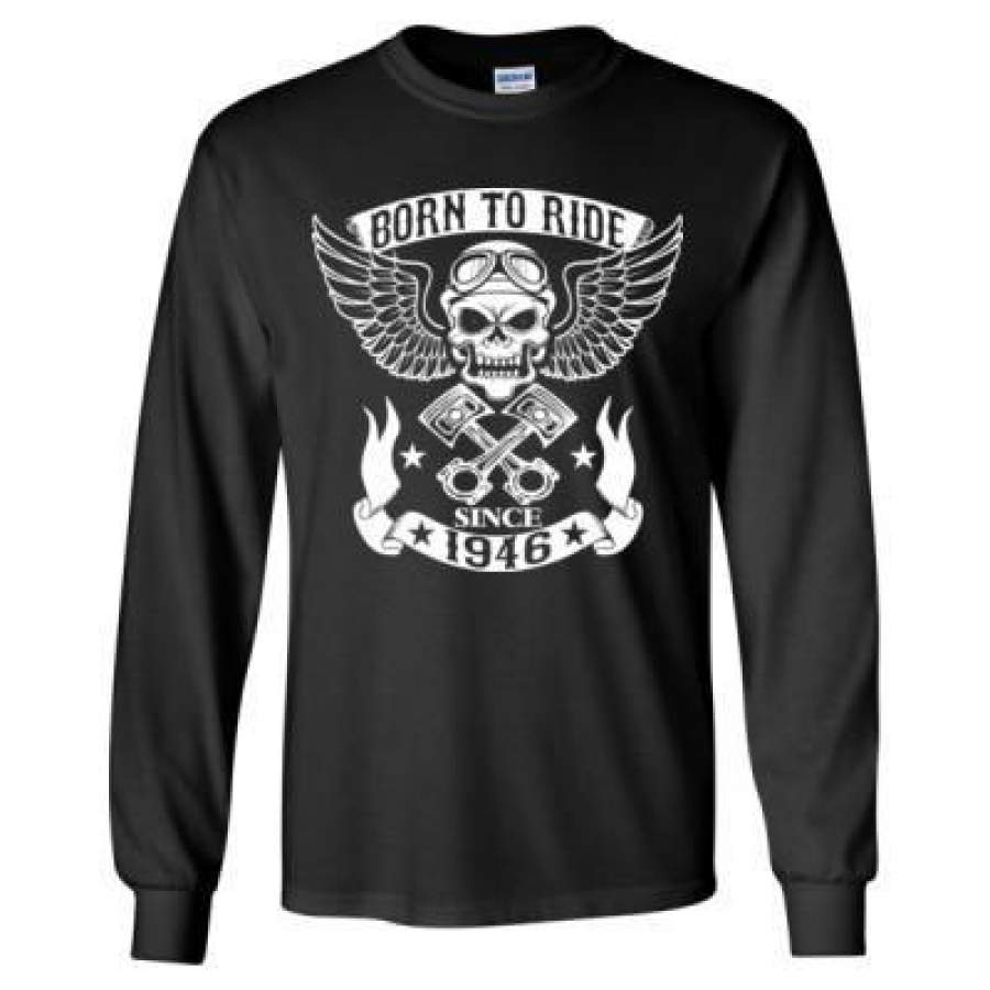 AGR Born To Ride Since 1946 – Long Sleeve T-Shirt