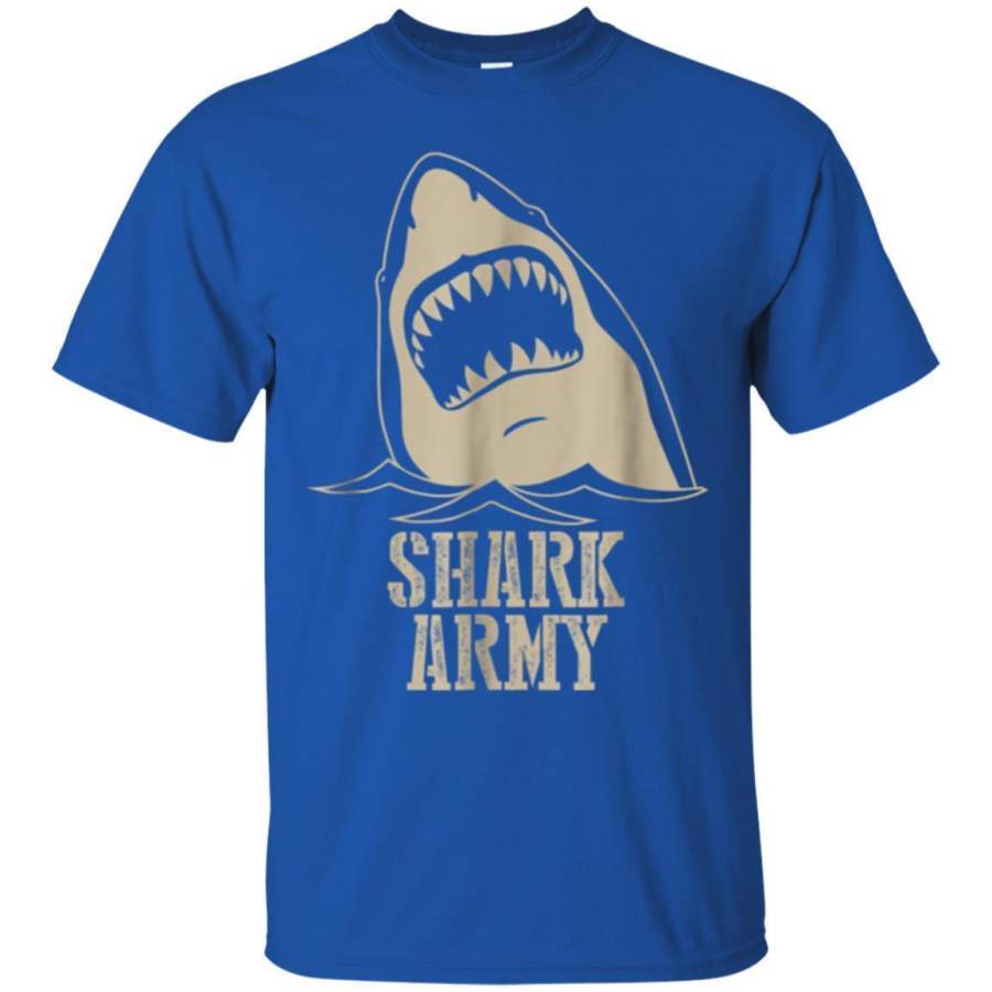 AGR Shark Army Funny Tshirt Jaq T-shirt