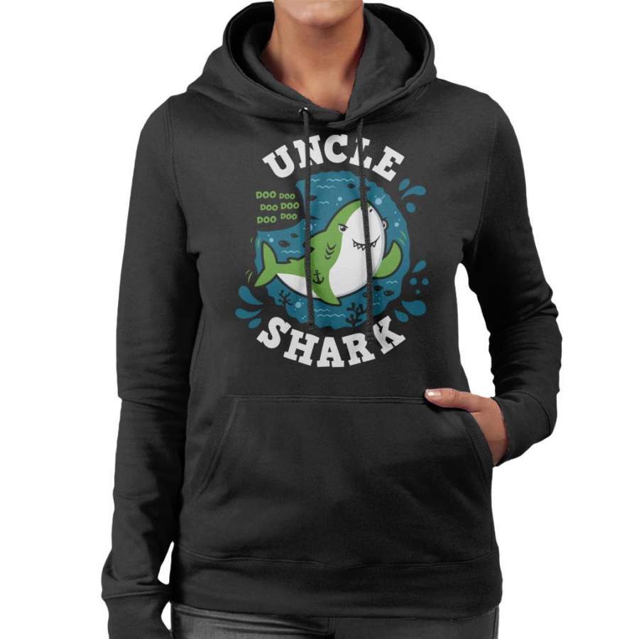 Baby Shark Family Uncle Women’s Hooded Sweatshirt