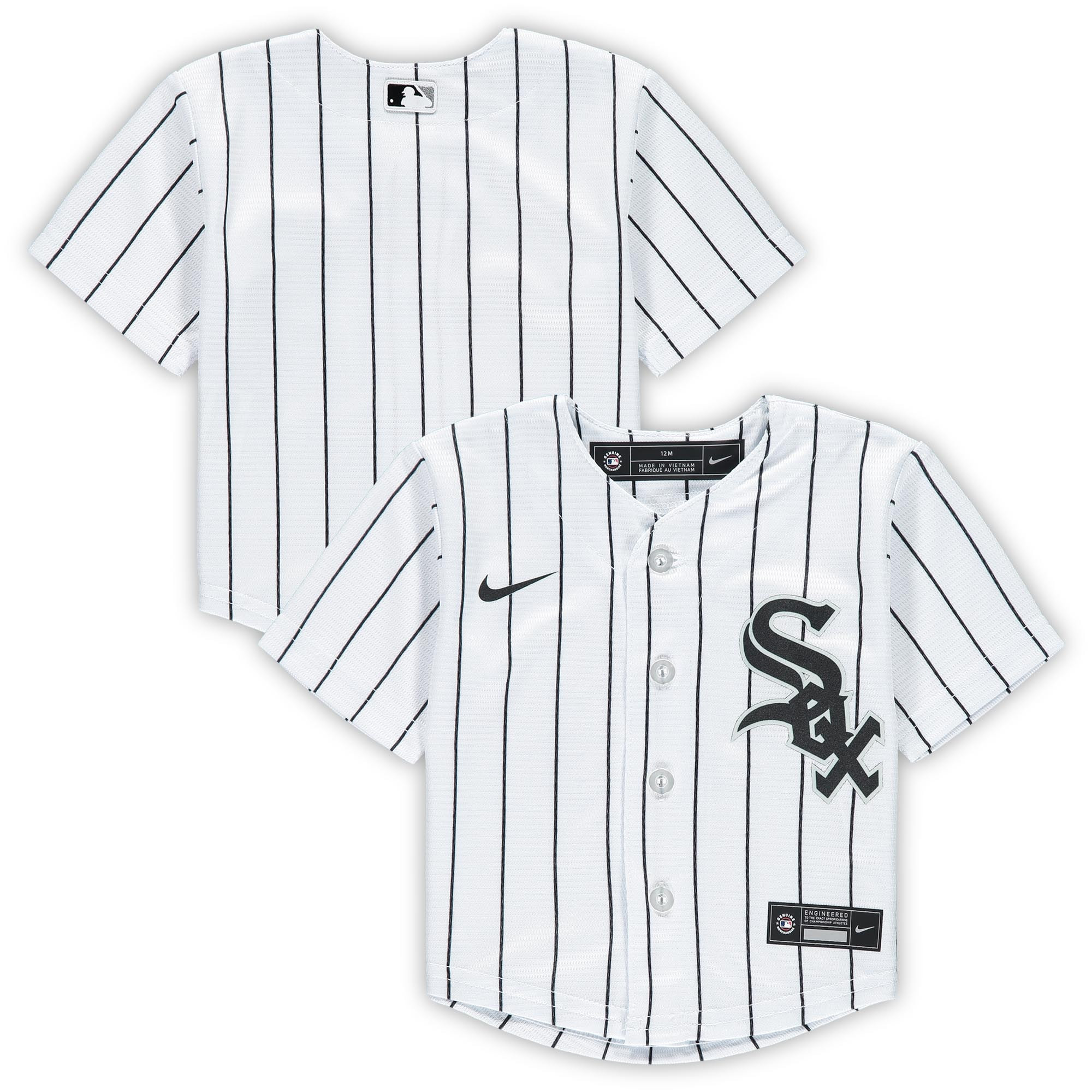 Chicago White Sox Infant Home Replica Team Jersey – White MLB Ver 1