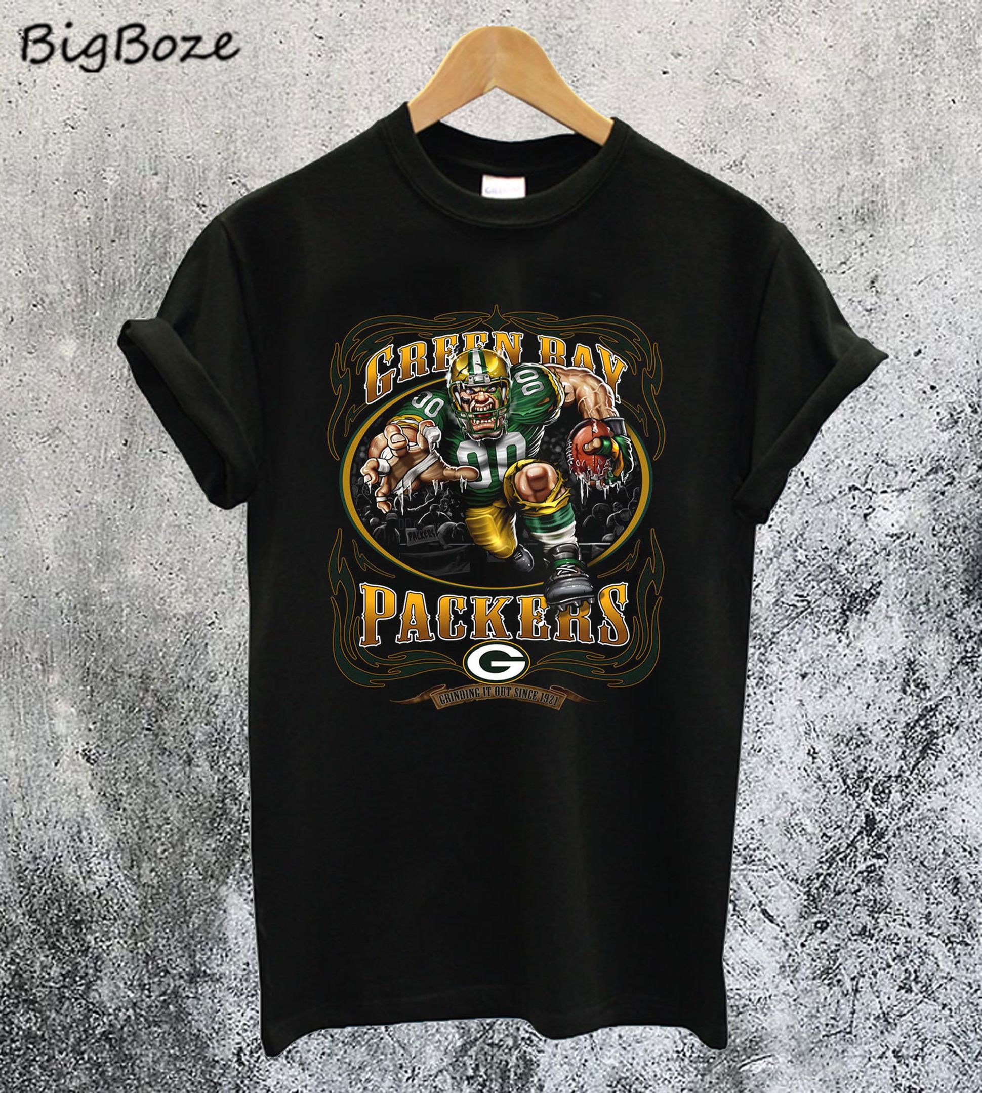 Green Bay Packers Running Shirt