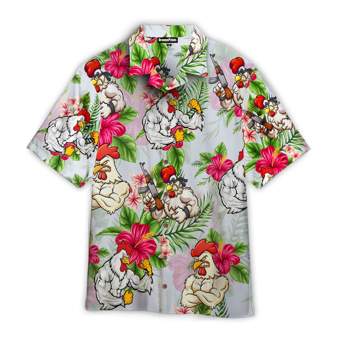 Rooster Fighter Aloha Hawaii Shirts For Men Women Ha6078