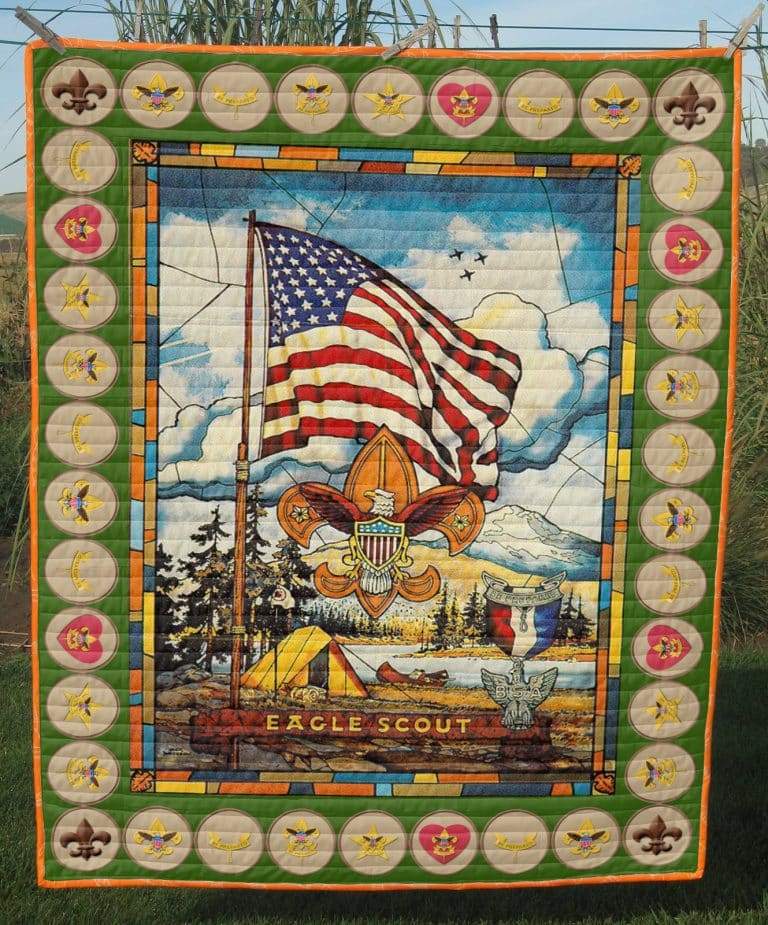 Tp2211 Boy Scouts Eagle Scouts Quilt Sothwarm