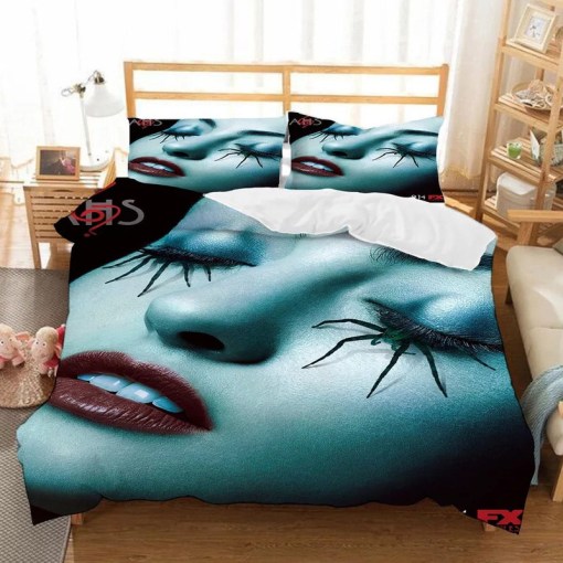 American Horror Story 4 Duvet Cover Pillowcase Home Decor 3D Bedding Set