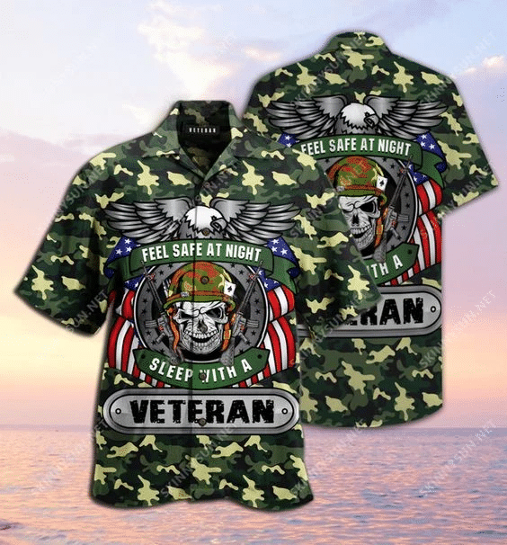 Sleep With A Veteran Hawaii Shirt Unisex Adult Ha51337